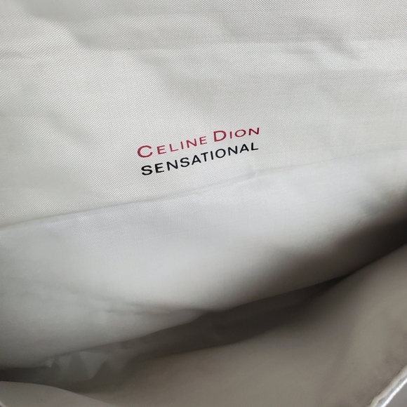 Celine Dion Sensational Silver Cushioned Bag - Picture 8 of 15